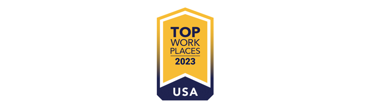 Two "Top Workplaces" awards.